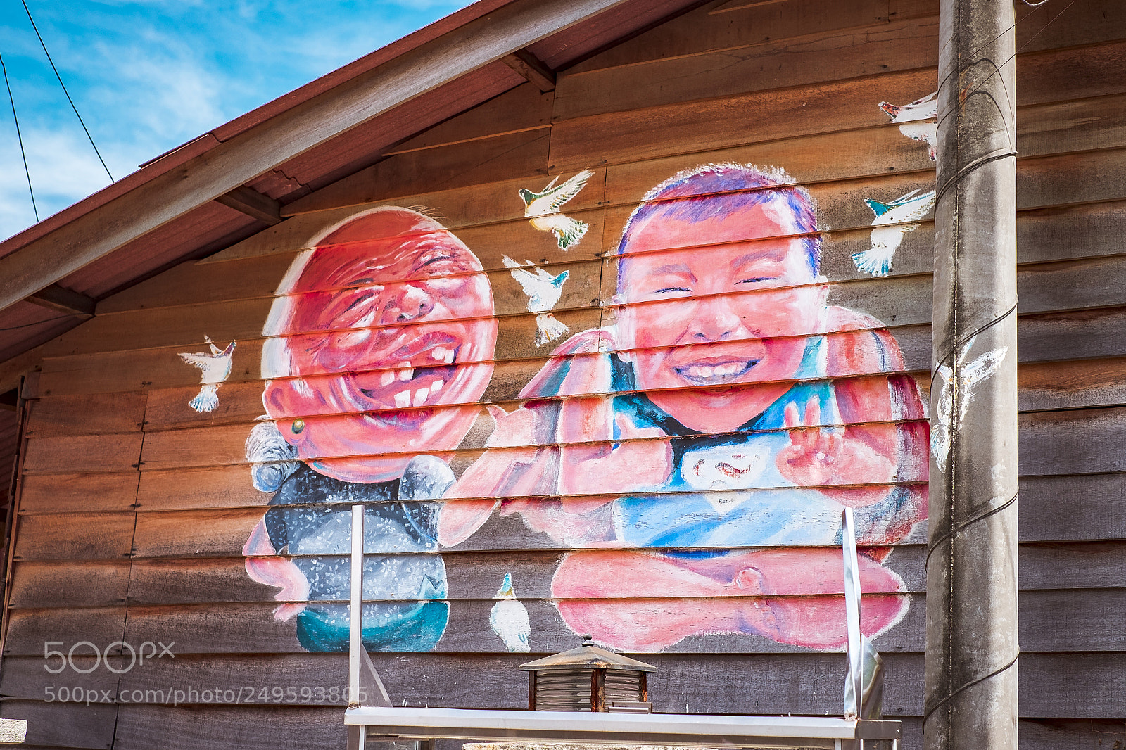 Fujifilm X-T1 sample photo. Street art in penang photography