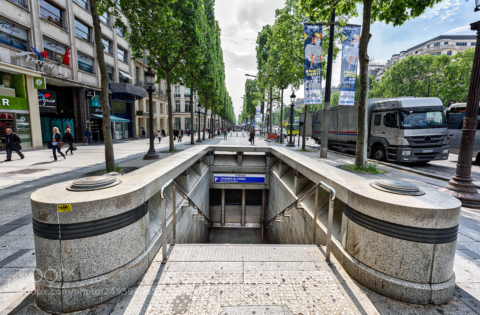 Nikon D810 sample photo. Champs elysées paris ! photography