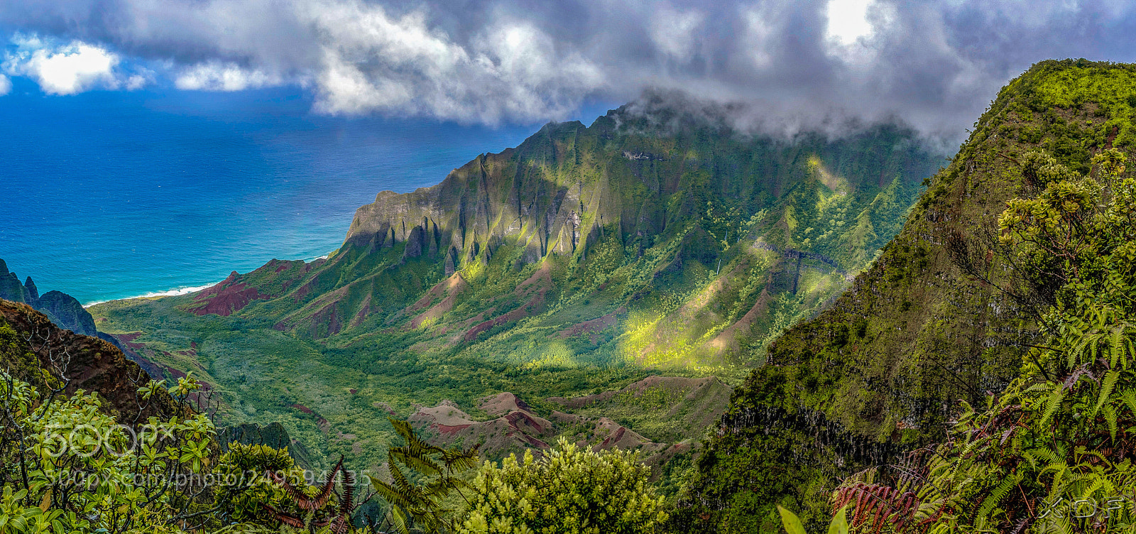 Nikon D5300 sample photo. Kalalau lookout photography