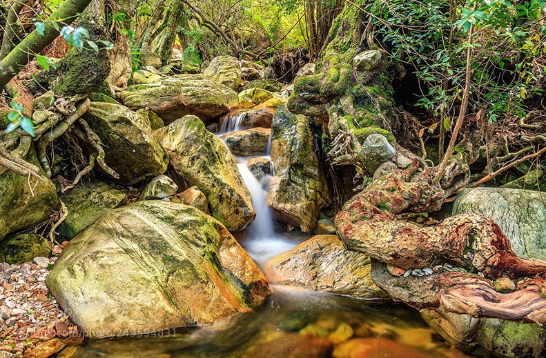 Canon EOS 7D sample photo. Montain streams photography
