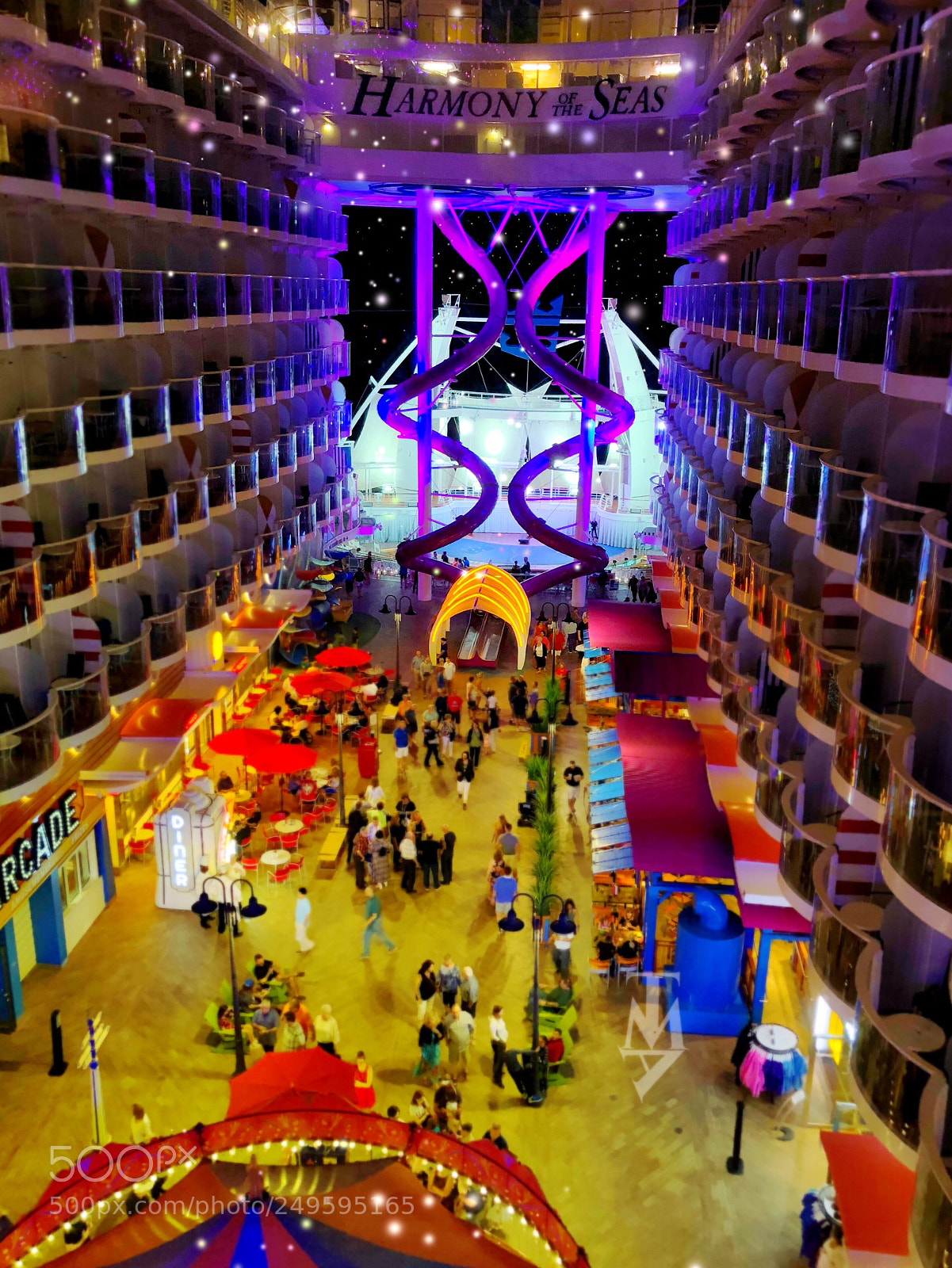 Apple iPhone 8 Plus sample photo. Harmony of the seas photography