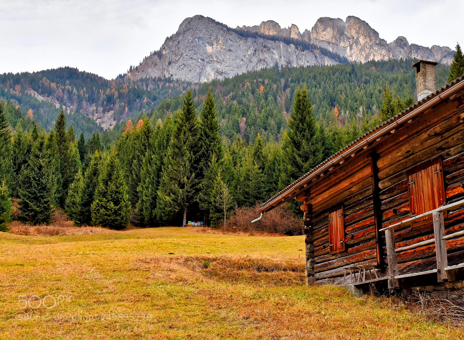 Nikon D7200 sample photo. Mountain cabin photography
