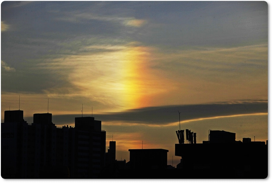 Canon EOS 5D Mark II + Canon EF 70-200mm F2.8L IS USM sample photo. Color cloud 채운 彩雲 photography