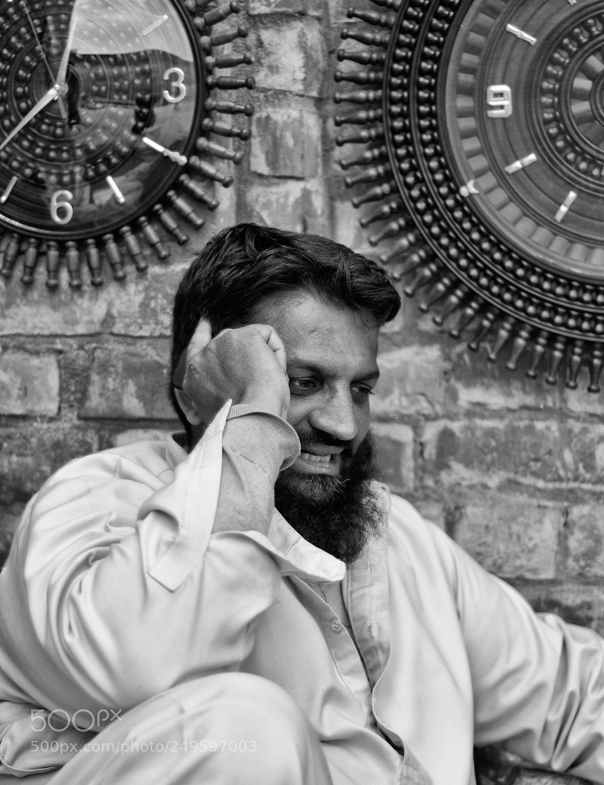 Nikon D300 sample photo. Man doing business photography