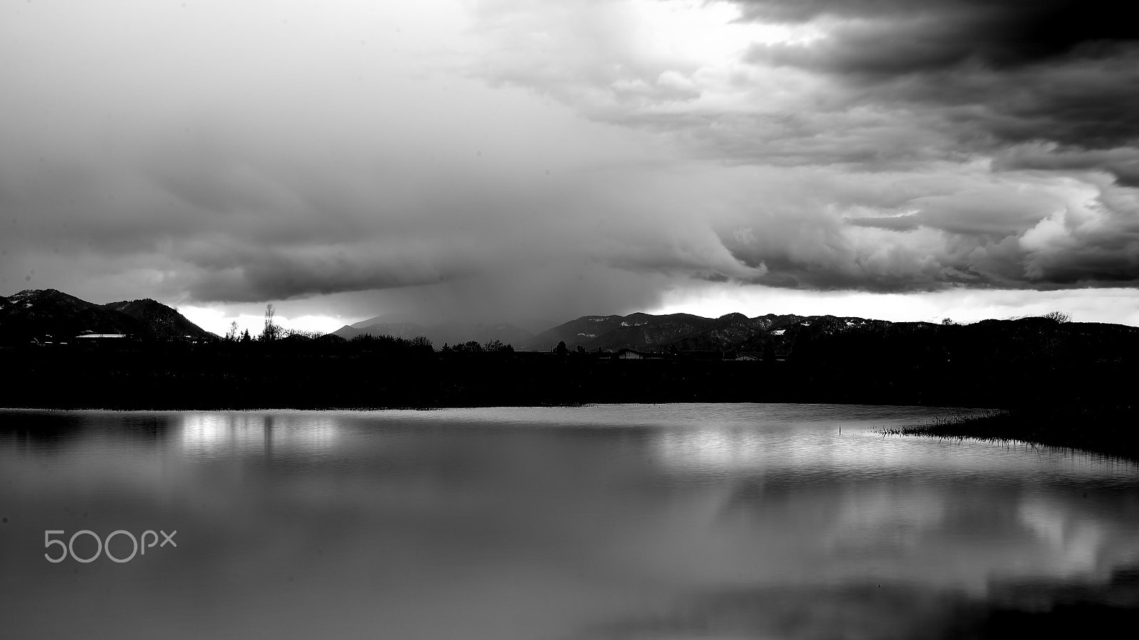Nikon Df sample photo. Storm over savinja valley photography