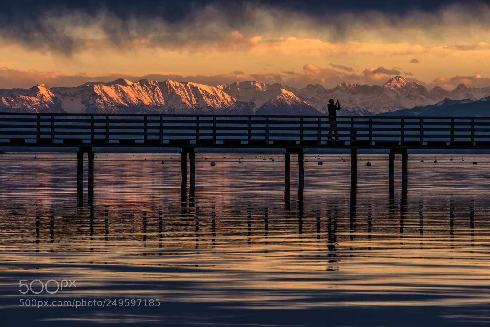 Fujifilm X-T2 sample photo. Lake ammer mountainsunset photography