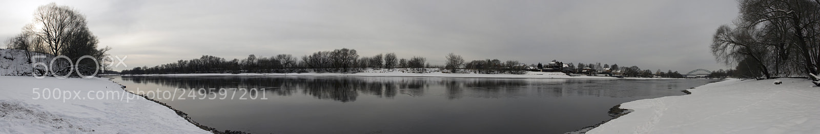 Canon EOS 60D sample photo. Moscow river pano photography