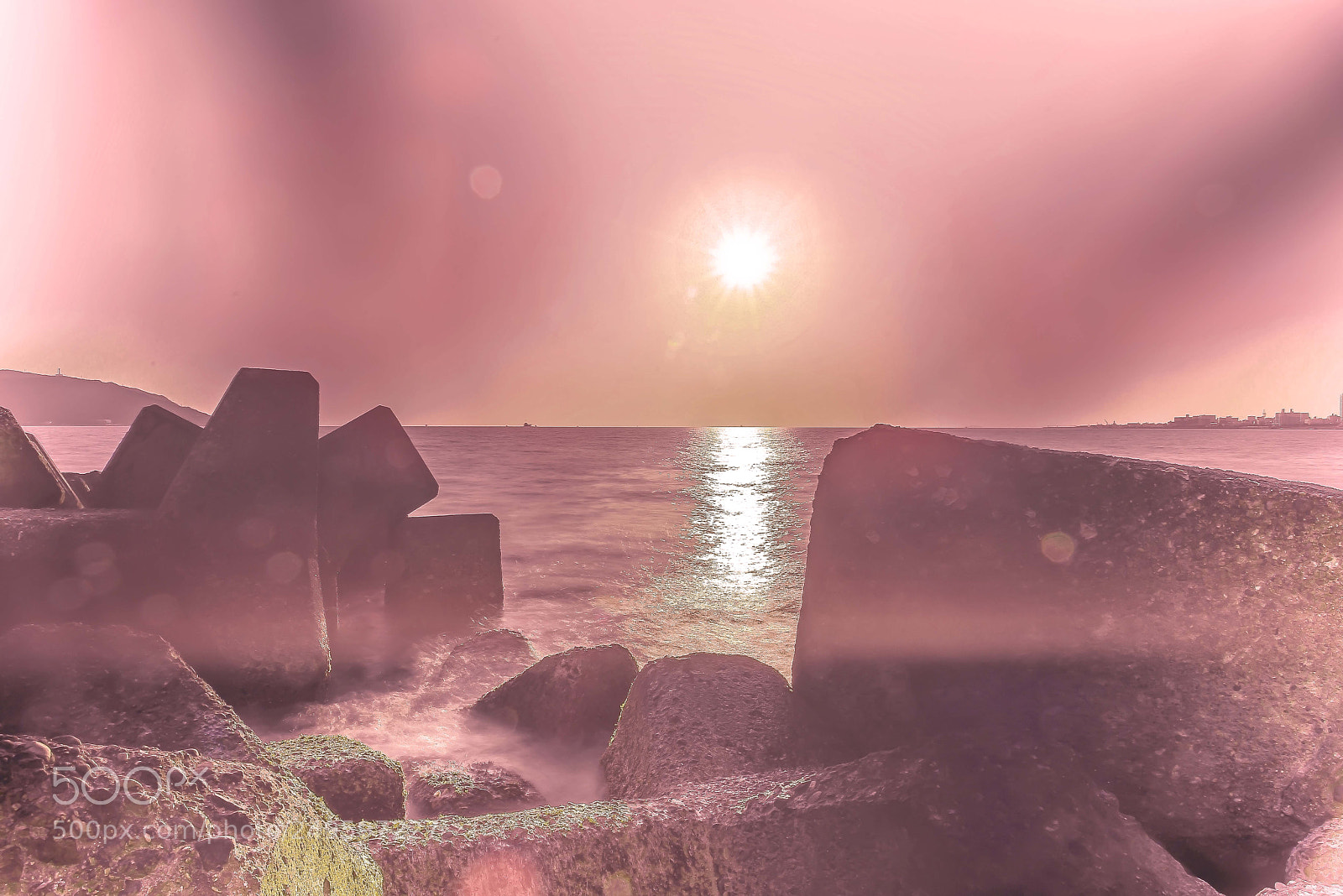 Nikon D800E sample photo. Seascape of evening scenery photography