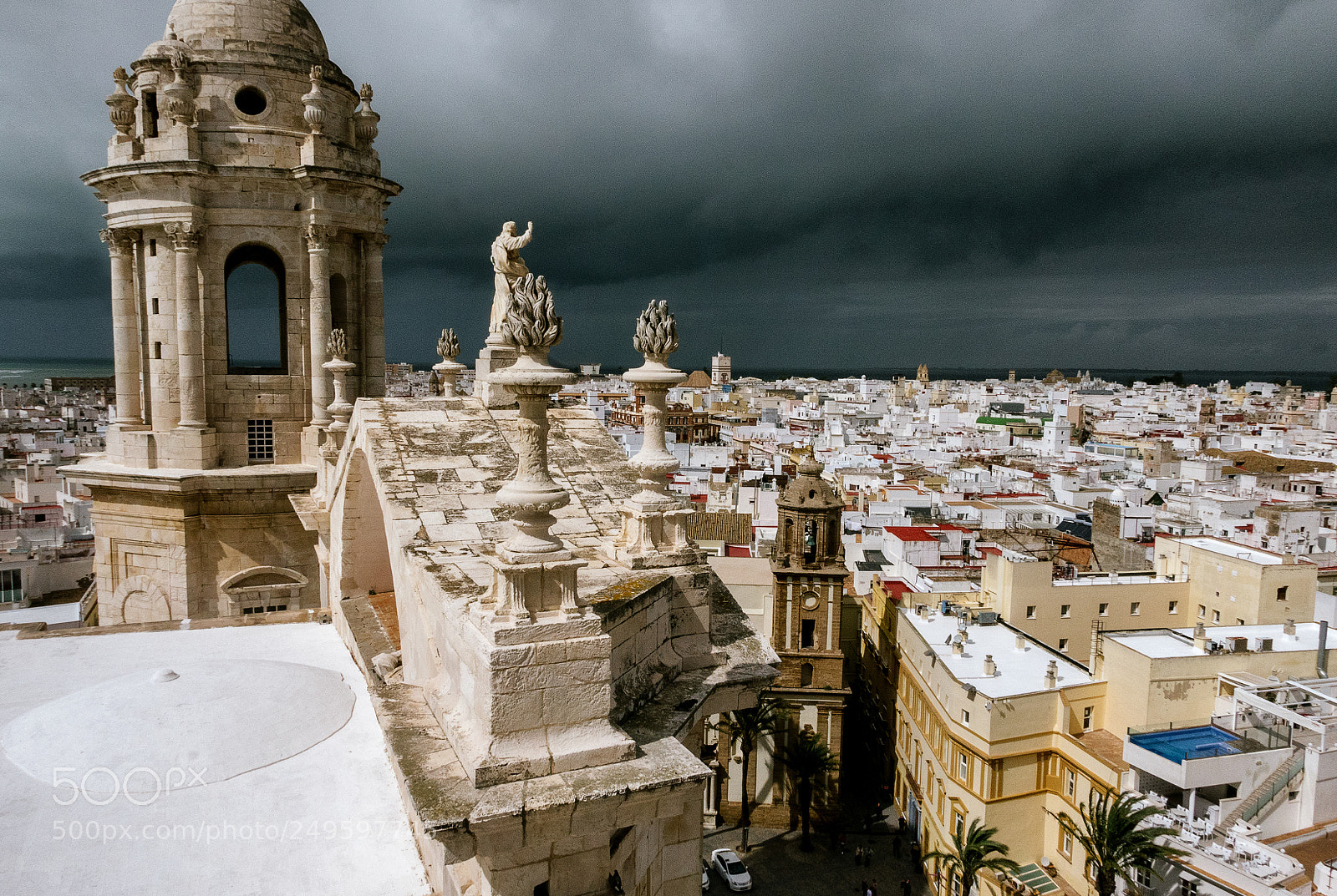Panasonic Lumix DMC-LX100 sample photo. Cadiz before storm photography