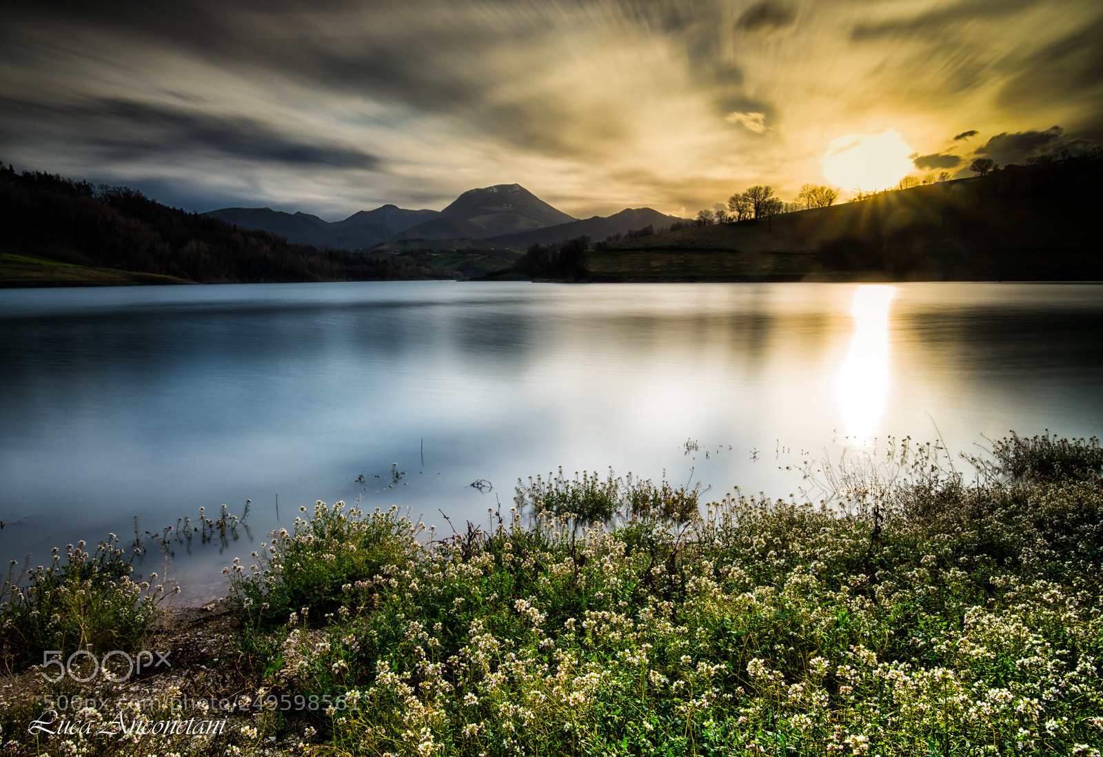 Nikon D610 sample photo. Cingoli lake photography