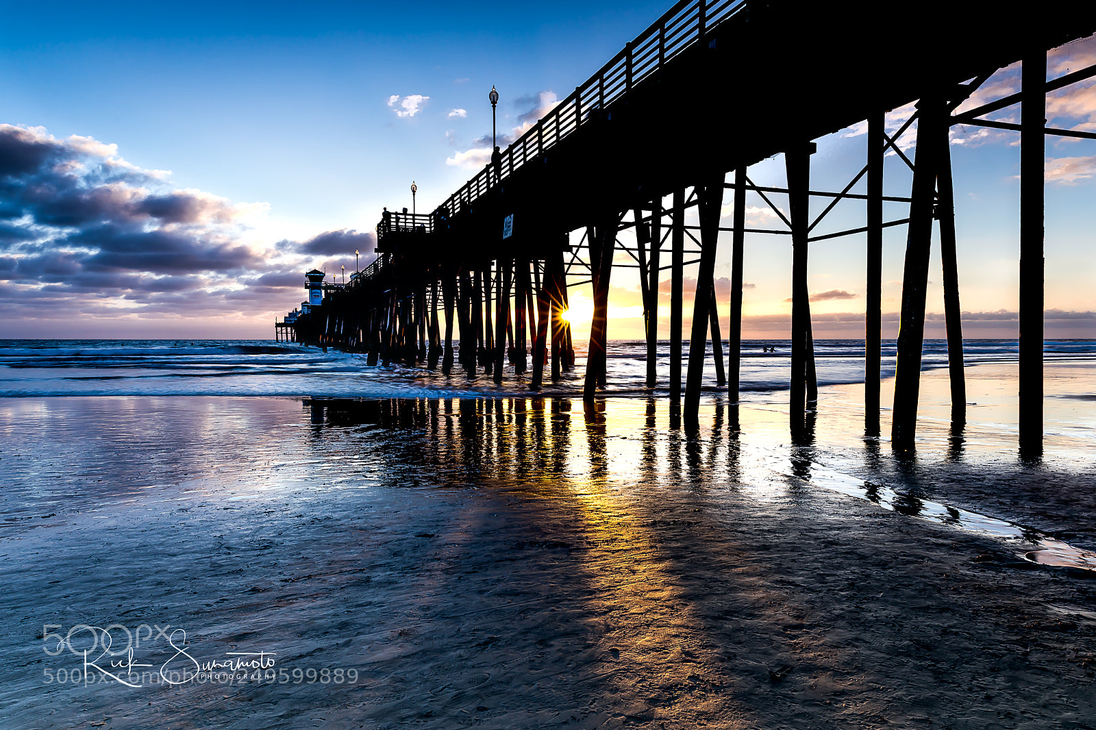 Canon EOS 5D Mark IV sample photo. Scripps pier photography