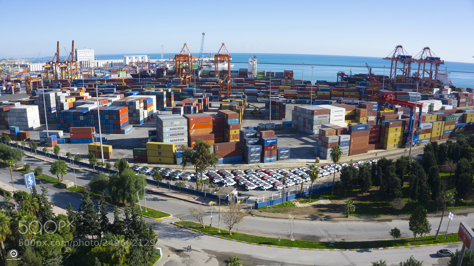 Sony a6000 sample photo. Mersin - international port photography