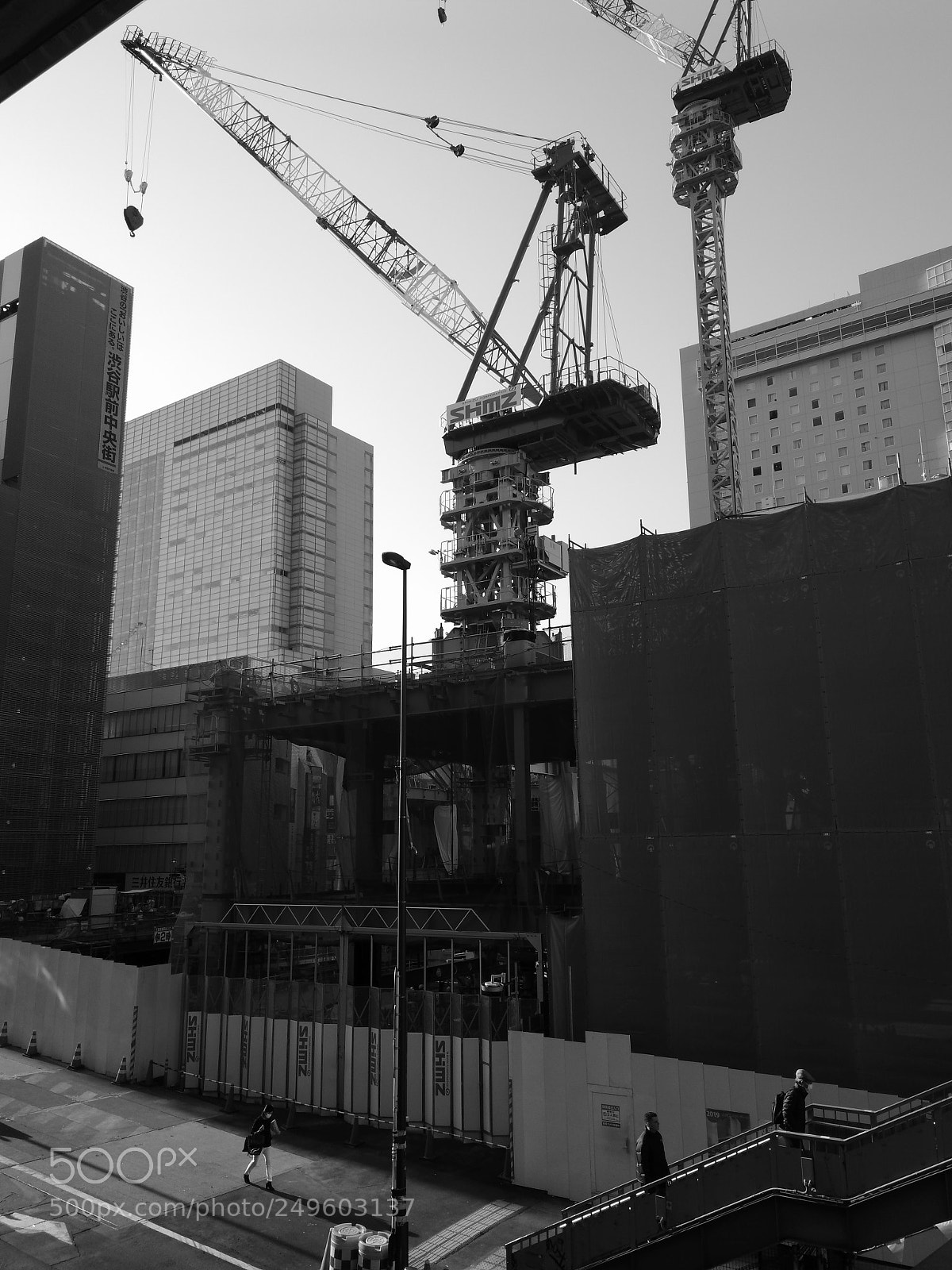HUAWEI Mate 9 sample photo. Under construction photography