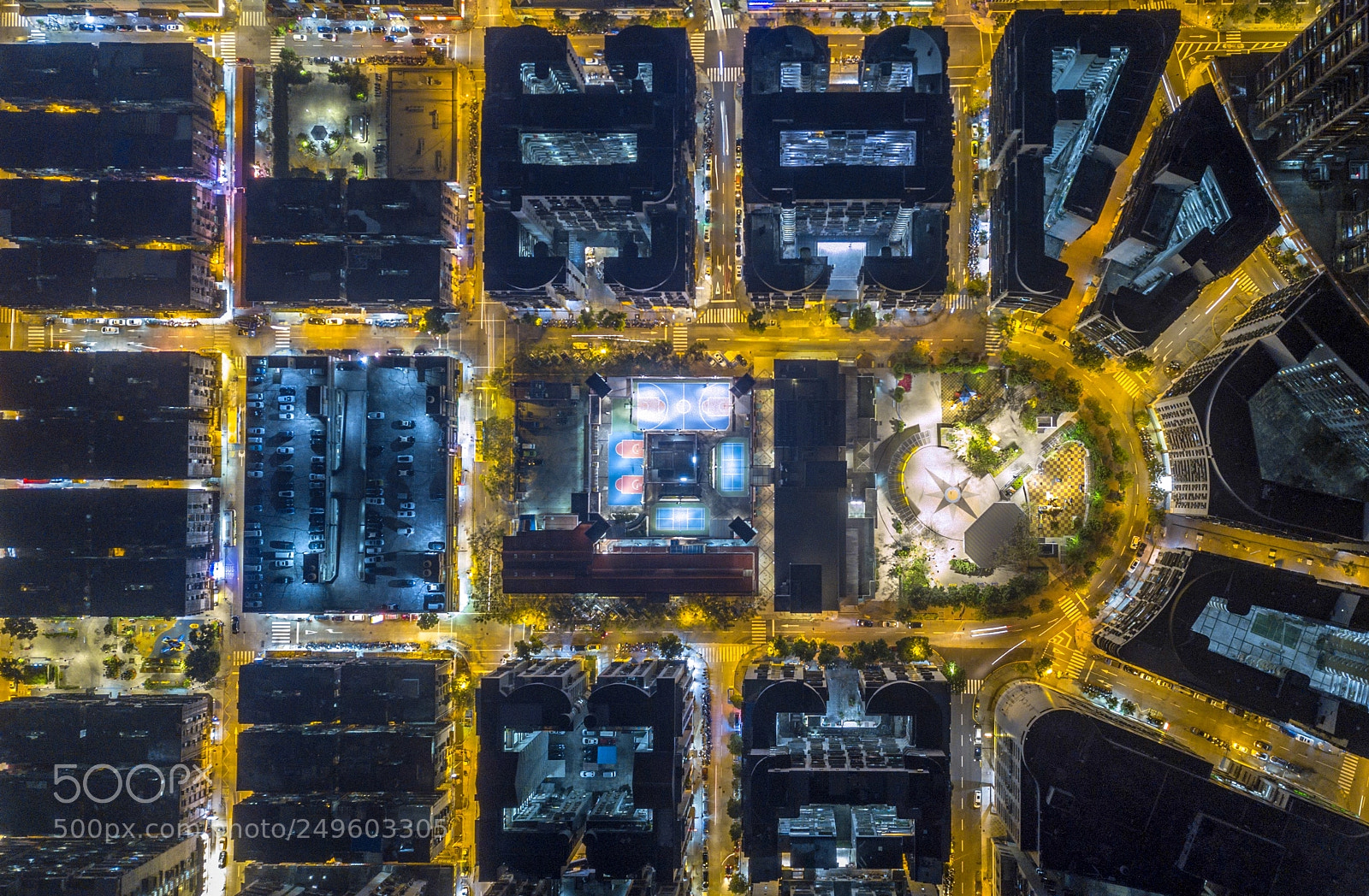 DJI FC220 sample photo. Golden street photography