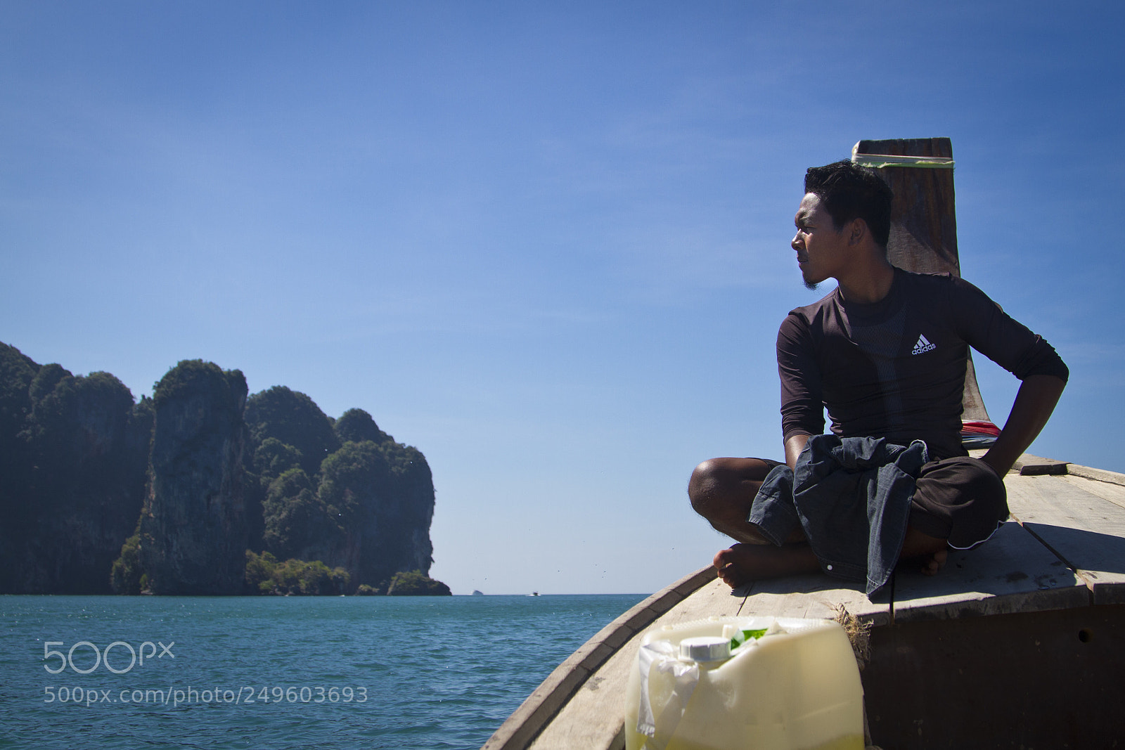 Canon EOS 7D sample photo. Boatman in andaman s photography