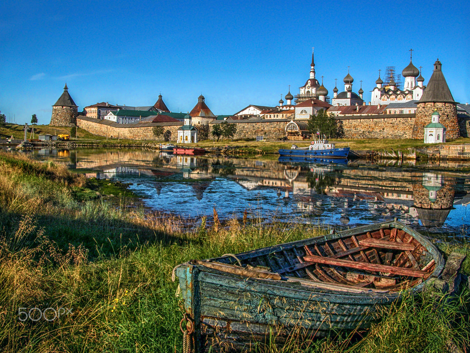 Olympus SP510UZ sample photo. Solovetsky monastery photography