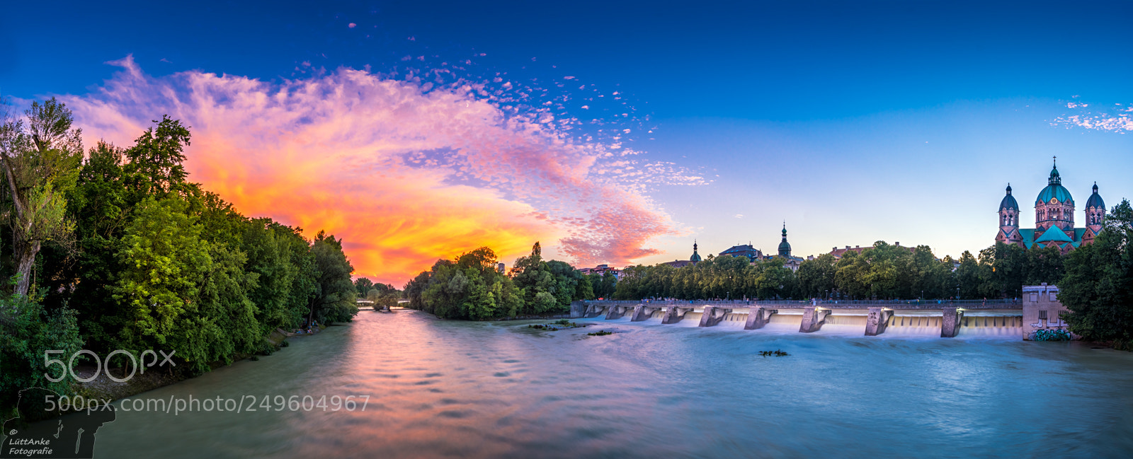 Sony a6300 sample photo. Sonnenuntergang am wehrsteg photography