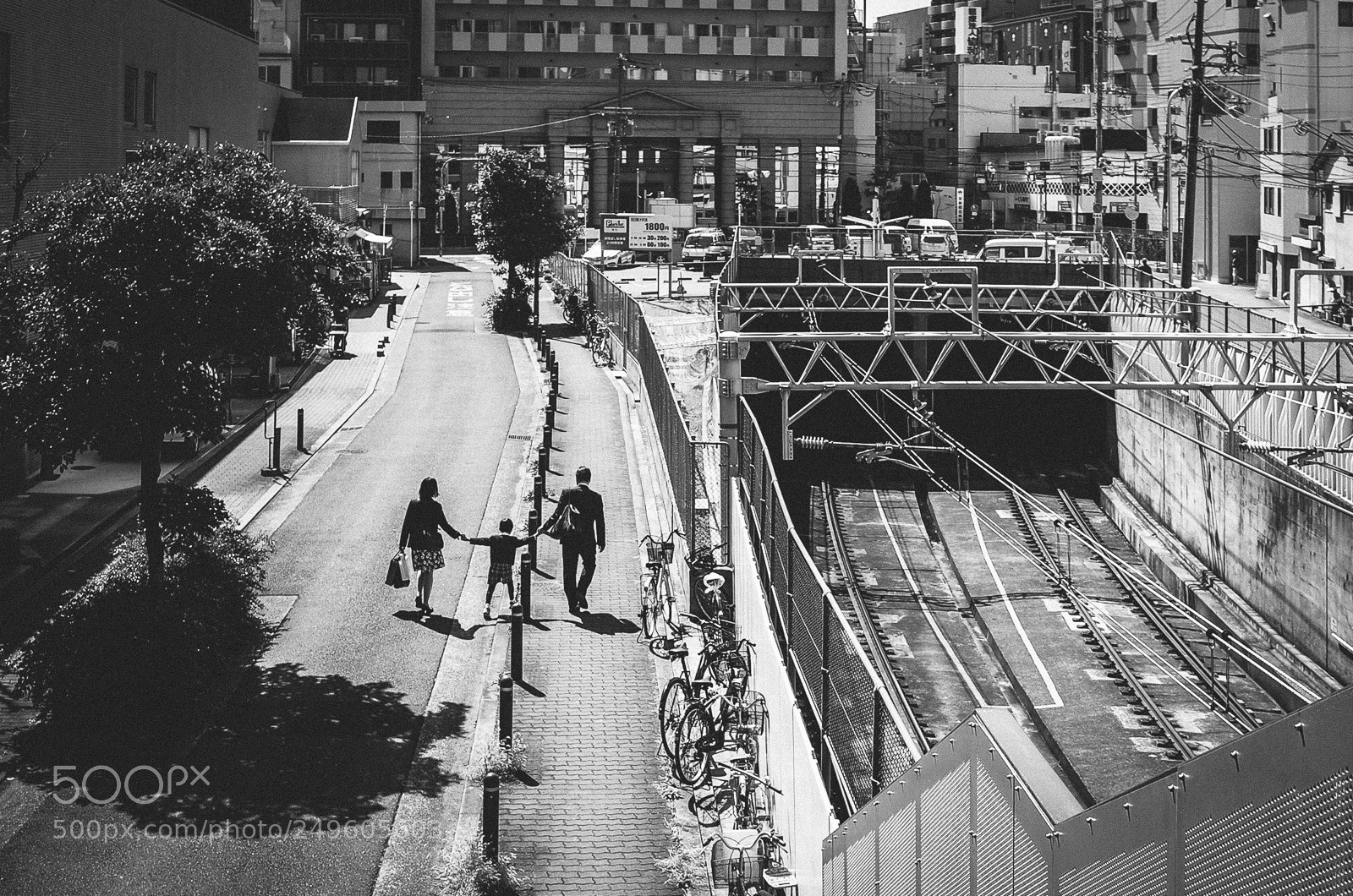 Ricoh GR sample photo. Three shadows photography