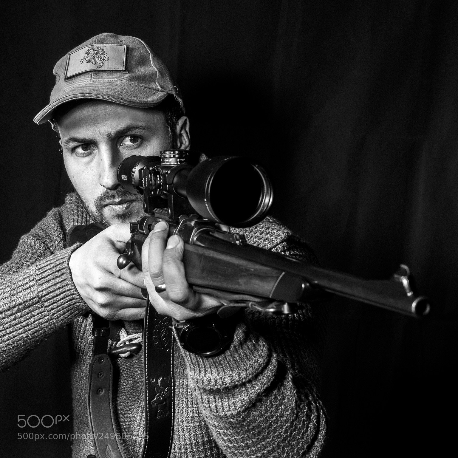 Sony a7R II sample photo. Lithuanian soldier photography