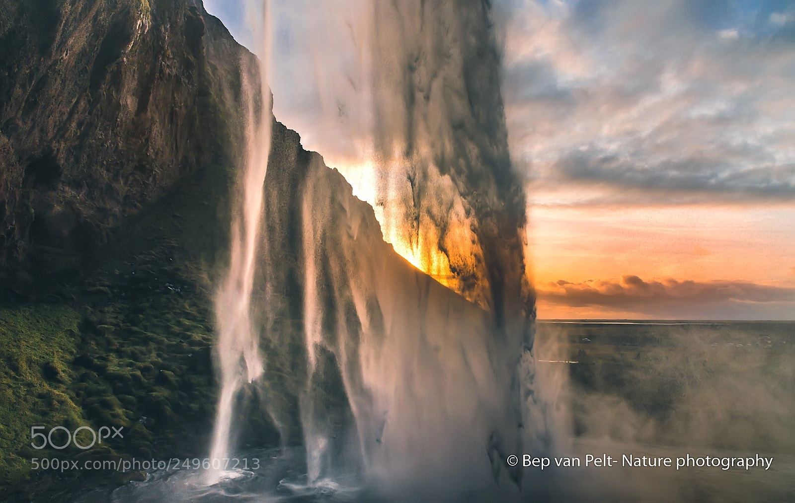 Nikon D7000 sample photo. Seljalandfoss at sunset photography