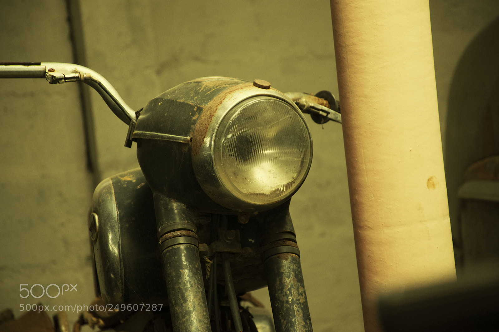 Nikon D5300 sample photo. A vintage motorcycle photography