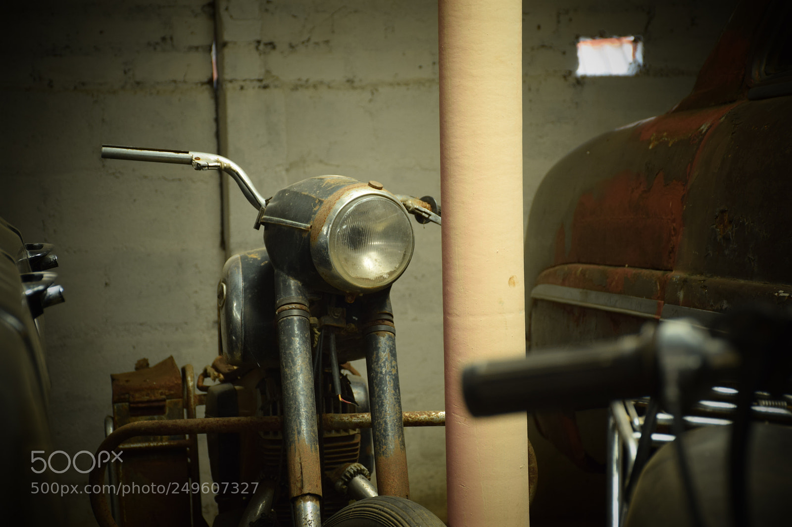 Nikon D5300 sample photo. A vintage motorcycle photography