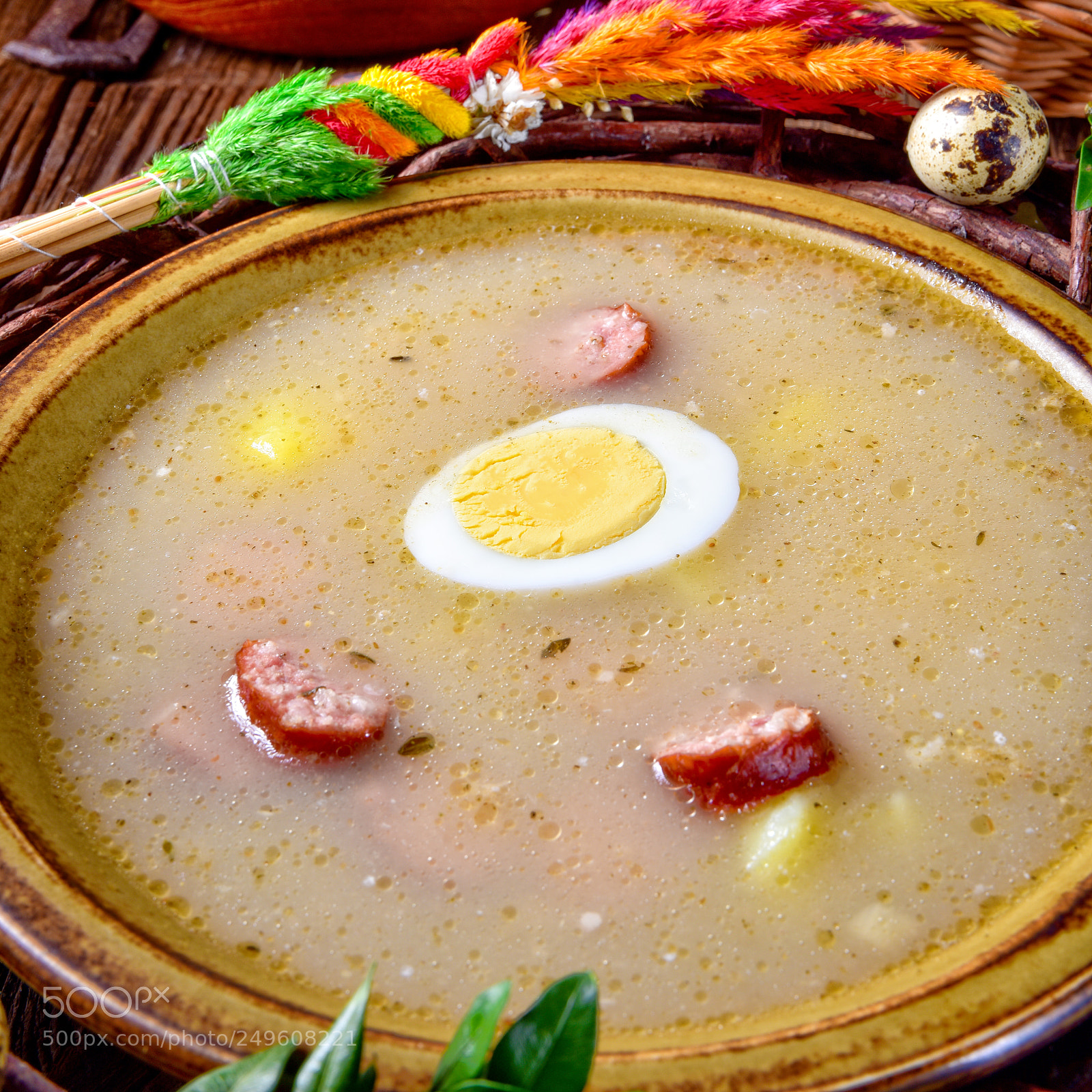 Nikon D810 sample photo. Sour rye soup photography