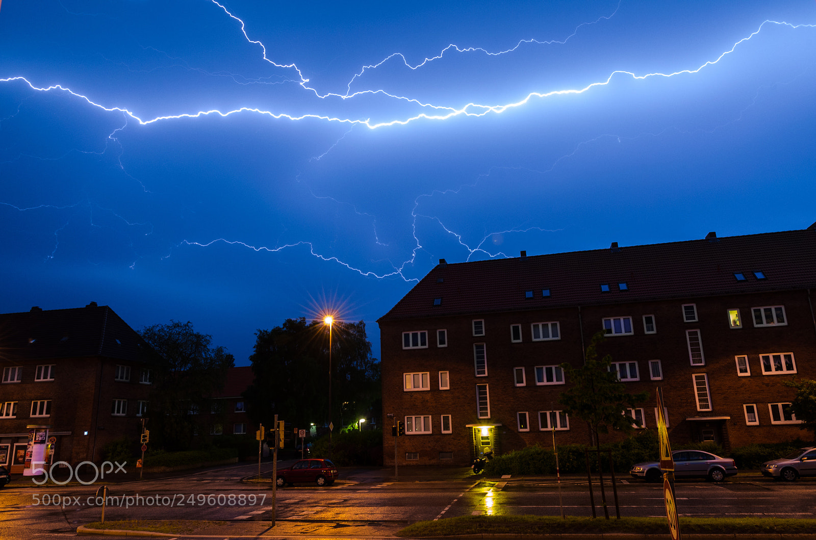 Nikon D5100 sample photo. Lightning photography