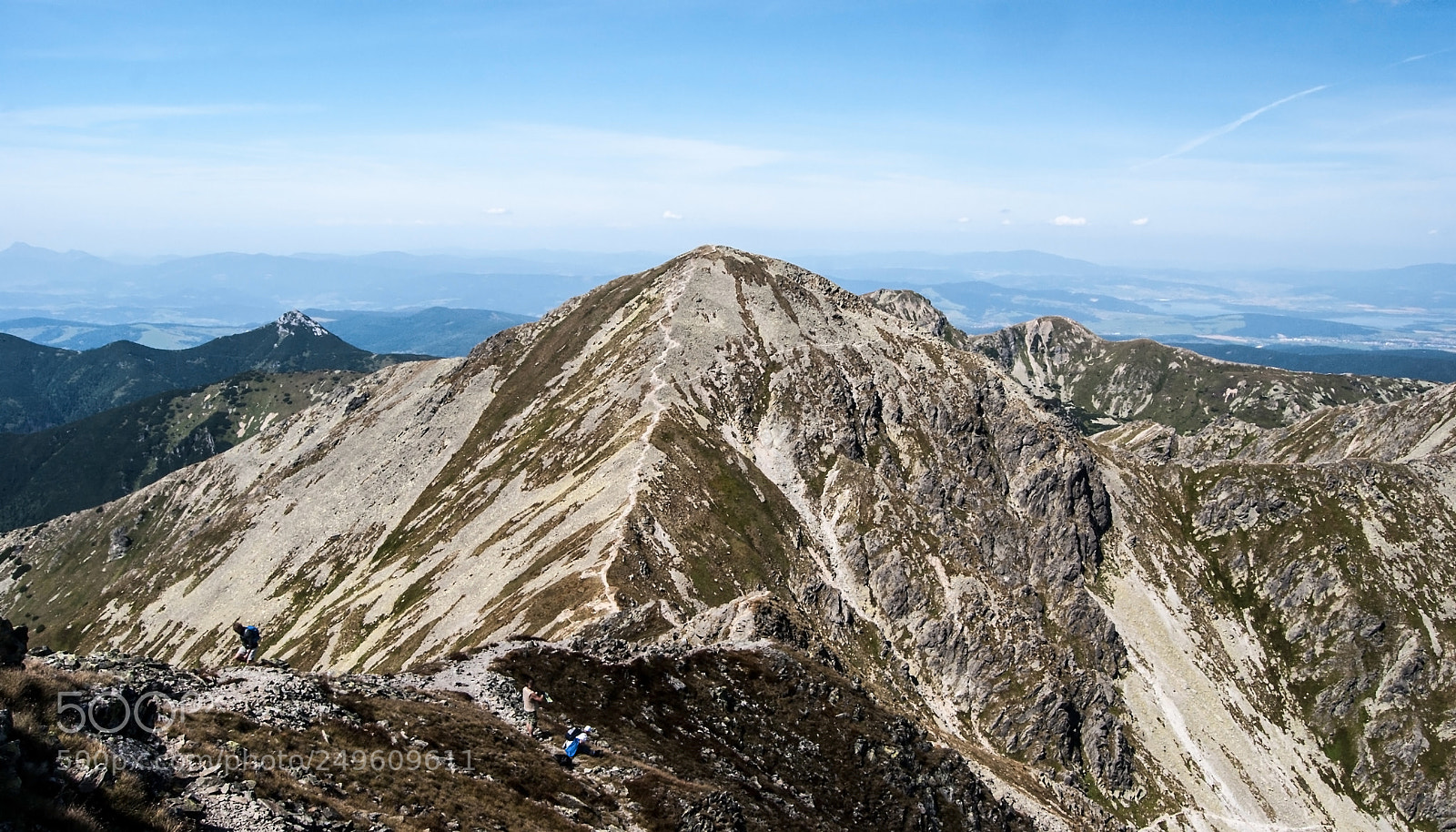Nikon D60 sample photo. Panorama of western tatras photography