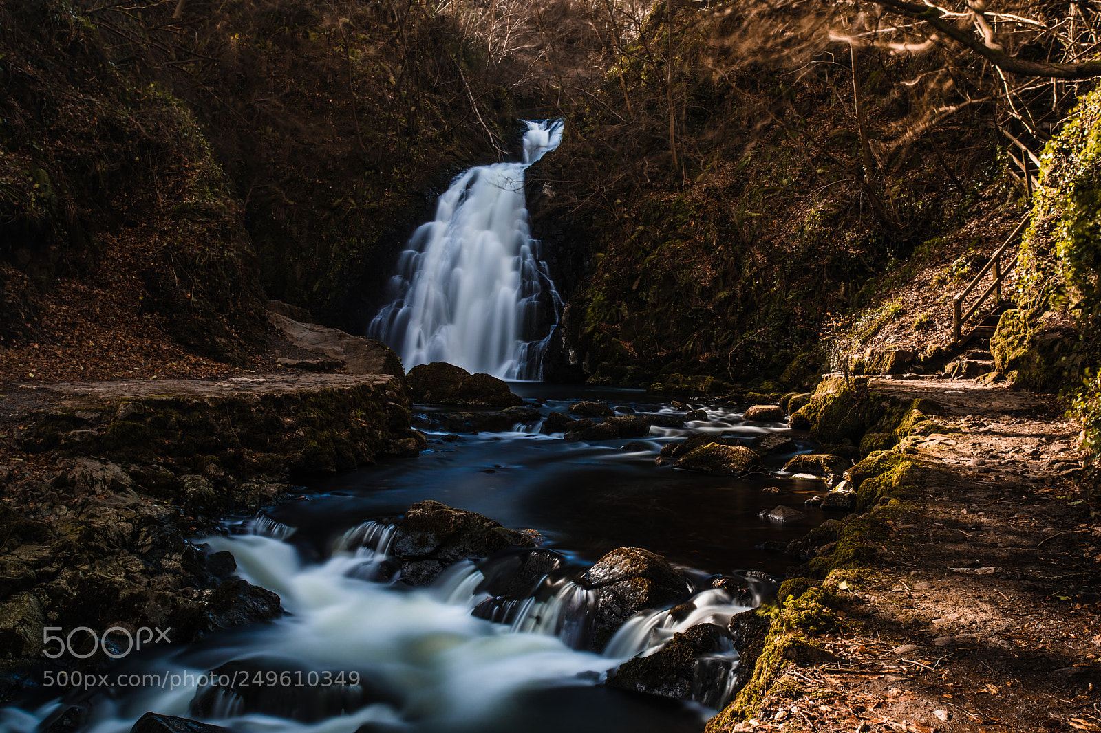 Canon EOS 5D Mark IV sample photo. Glenoe waterfall photography