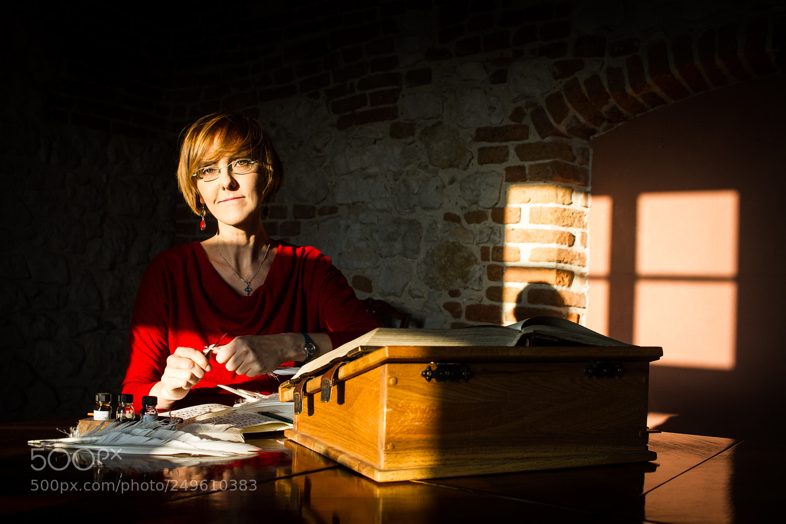 Canon EOS 7D sample photo. Basia at work. photography