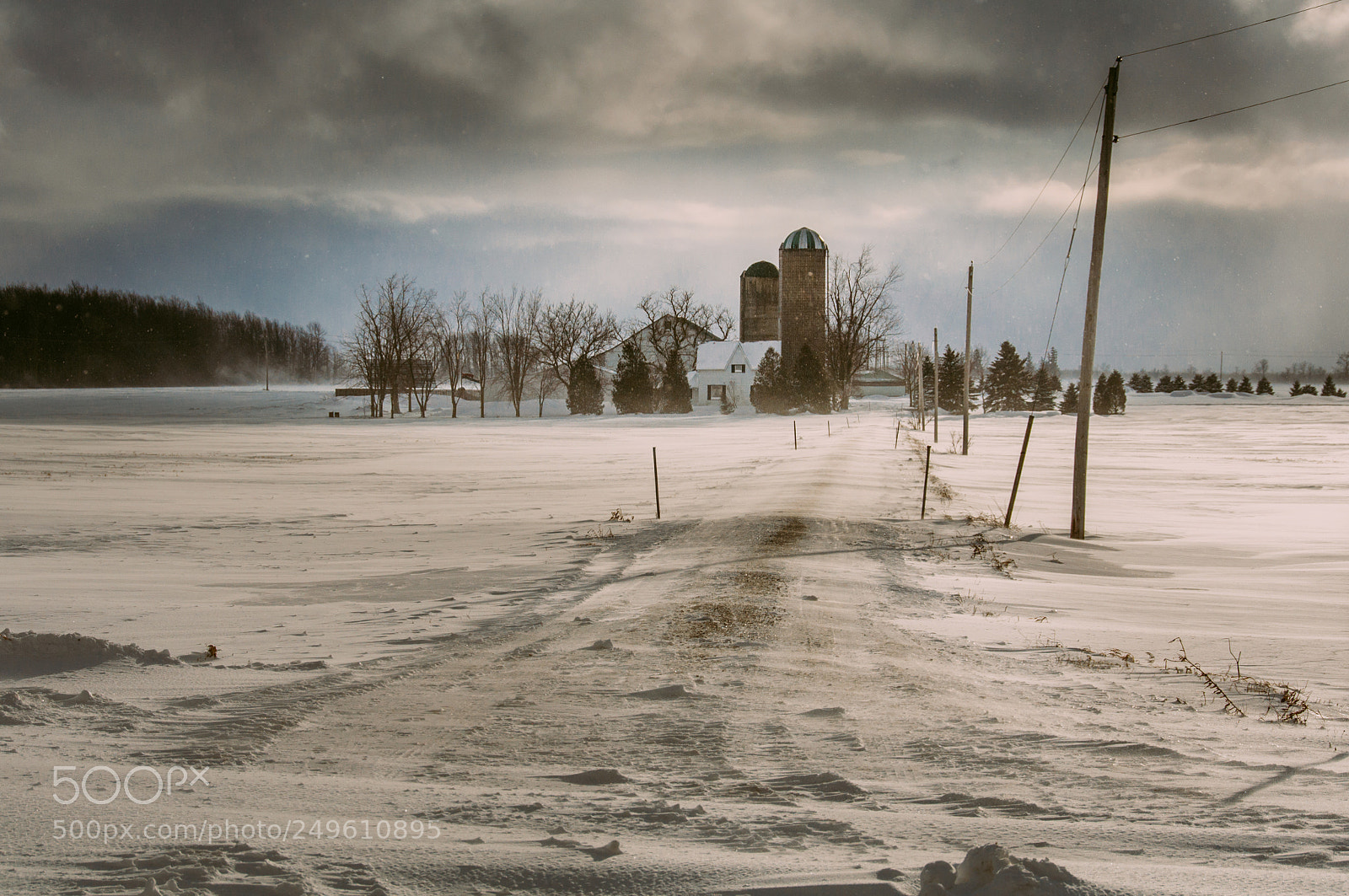 Nikon D90 sample photo. Winter landscape in ontario photography