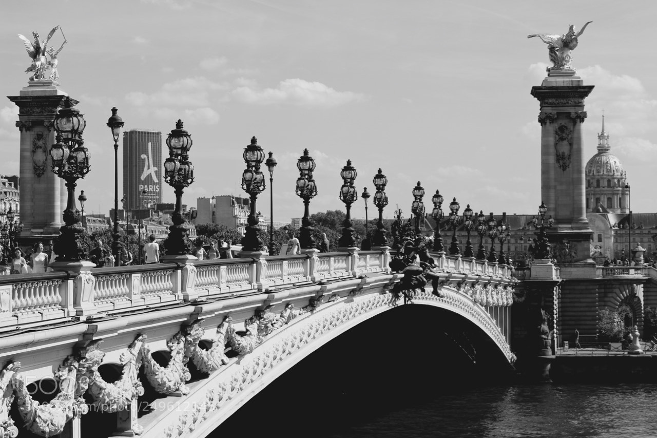 Canon EOS 100D (EOS Rebel SL1 / EOS Kiss X7) sample photo. Paris bridge photography