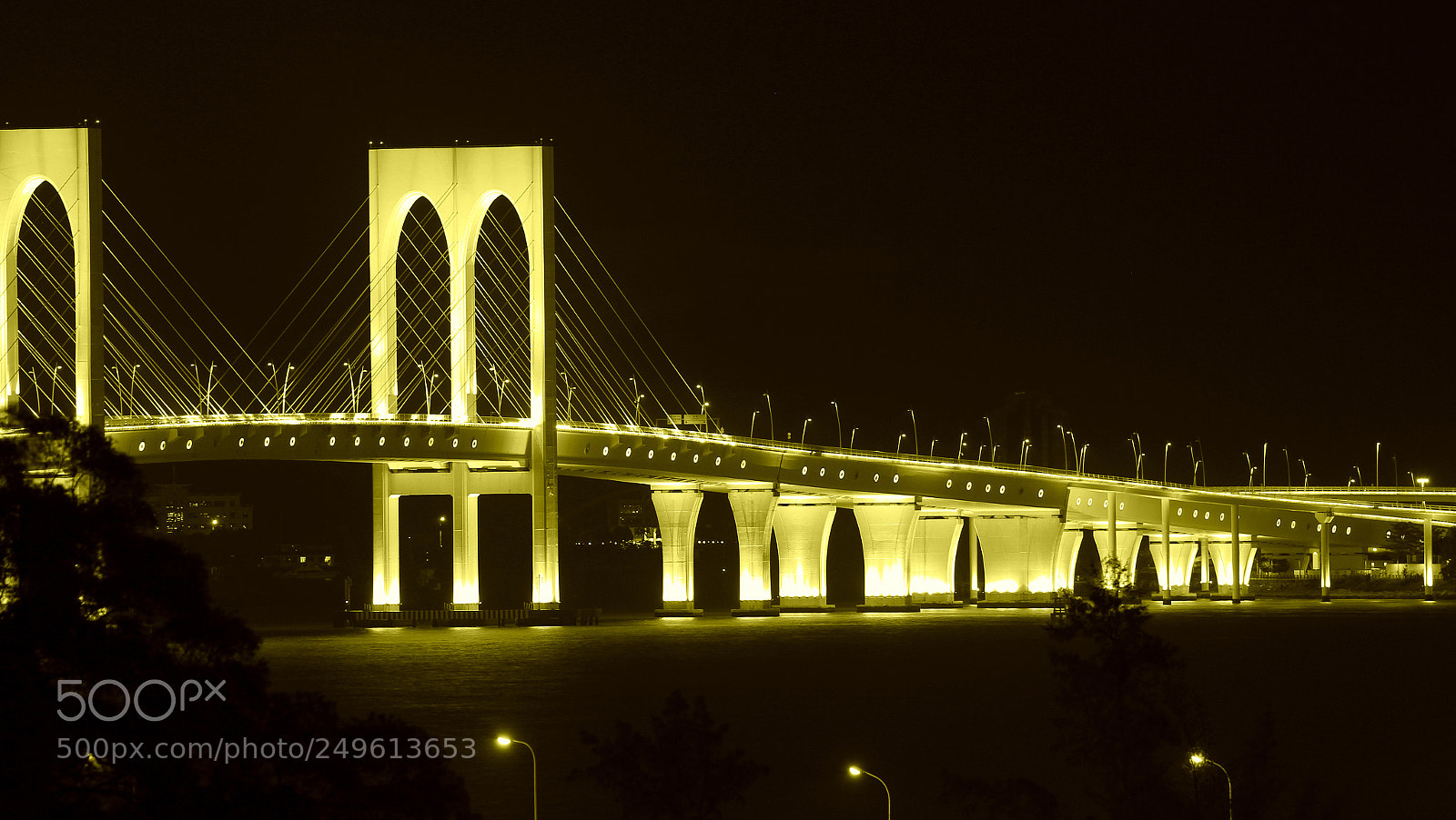 Canon EOS 7D sample photo. Sai van bridge, macau photography
