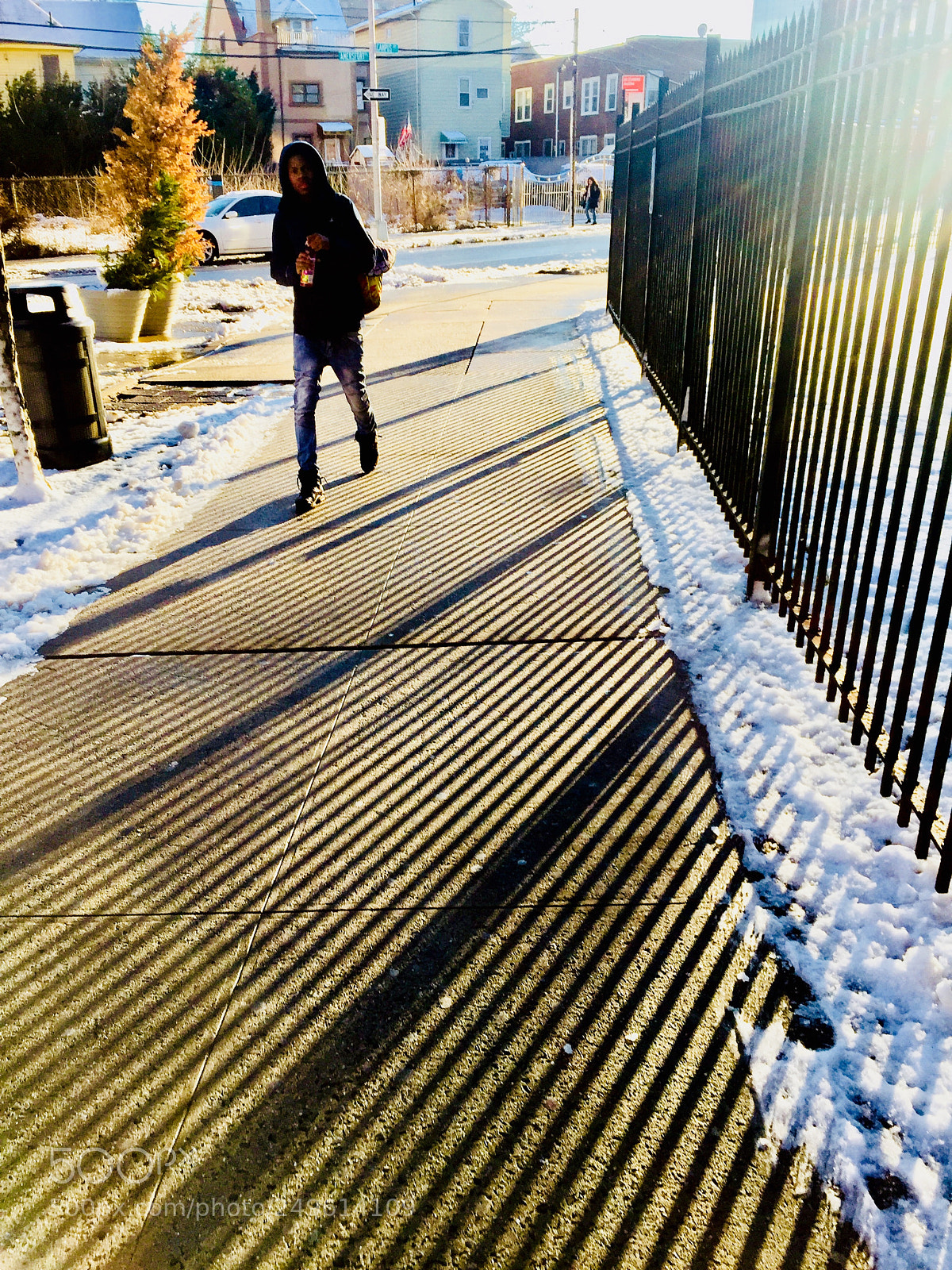 Apple iPhone 6 Plus sample photo. “early light striped shadows” photography