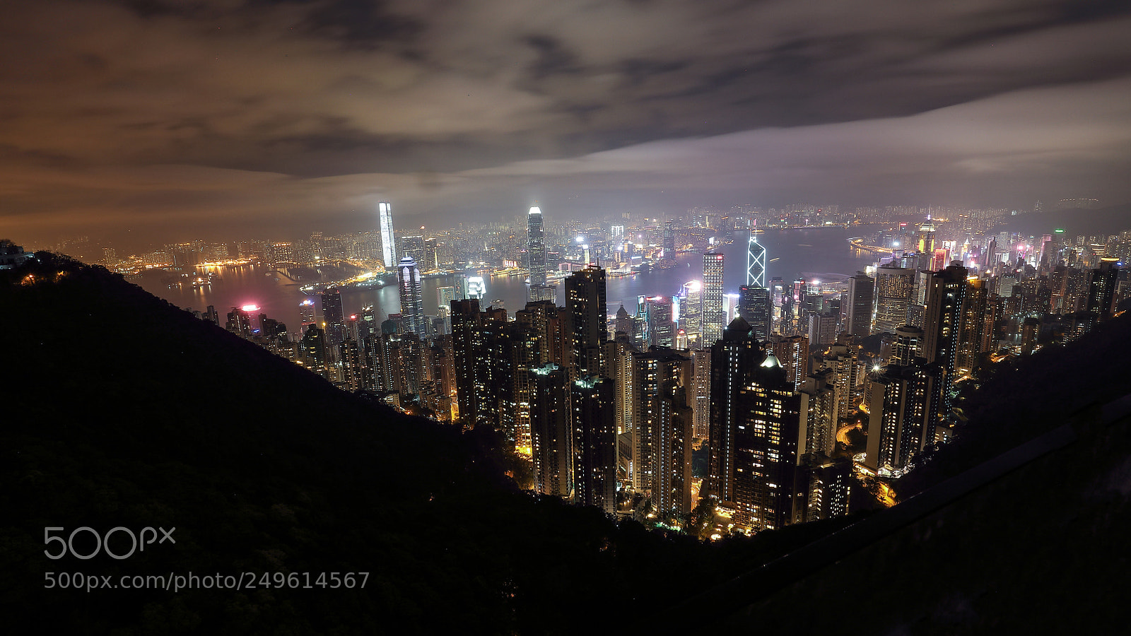 Canon EOS 5D Mark IV sample photo. Night view of hong photography