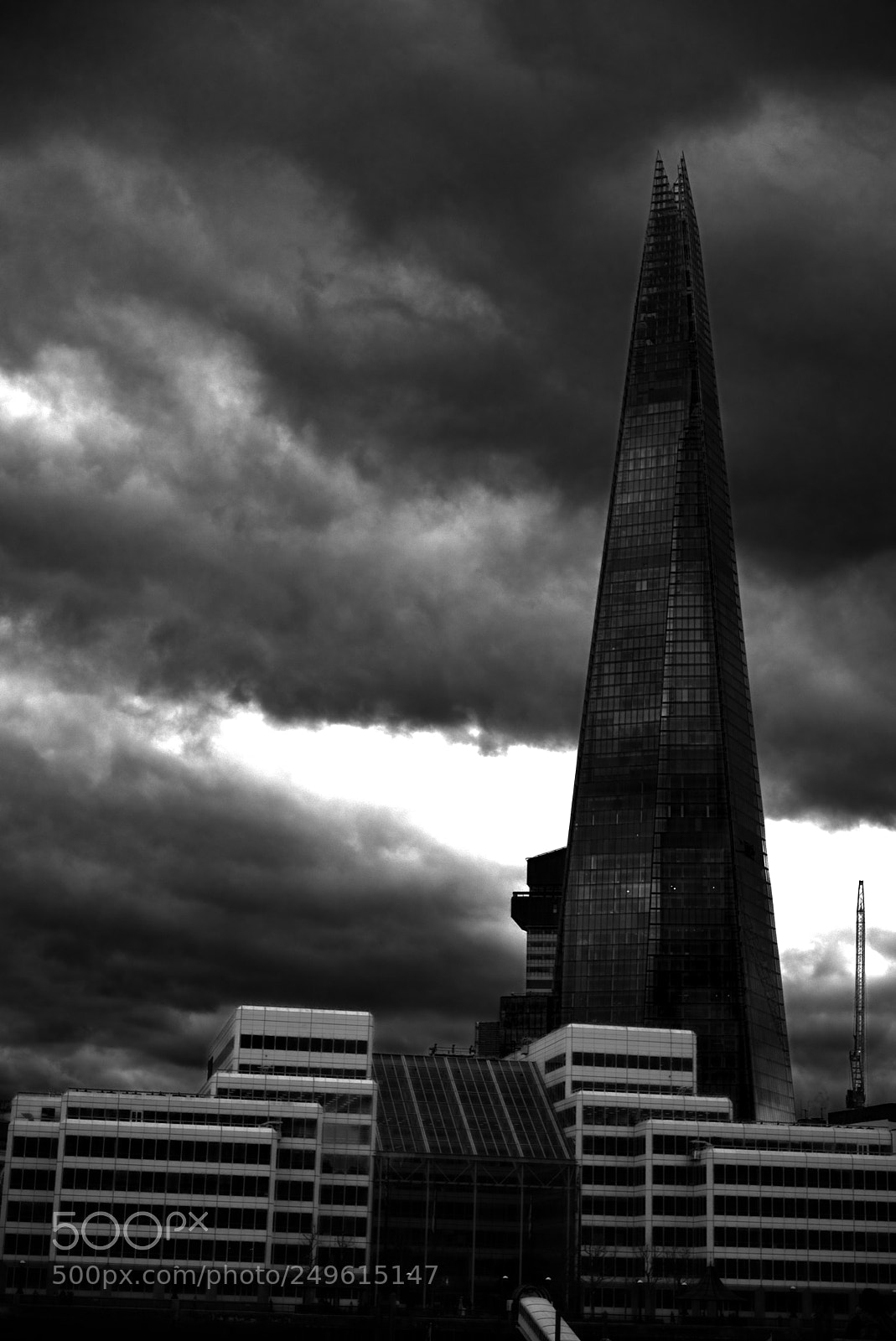 Nikon D810 sample photo. The shard photography