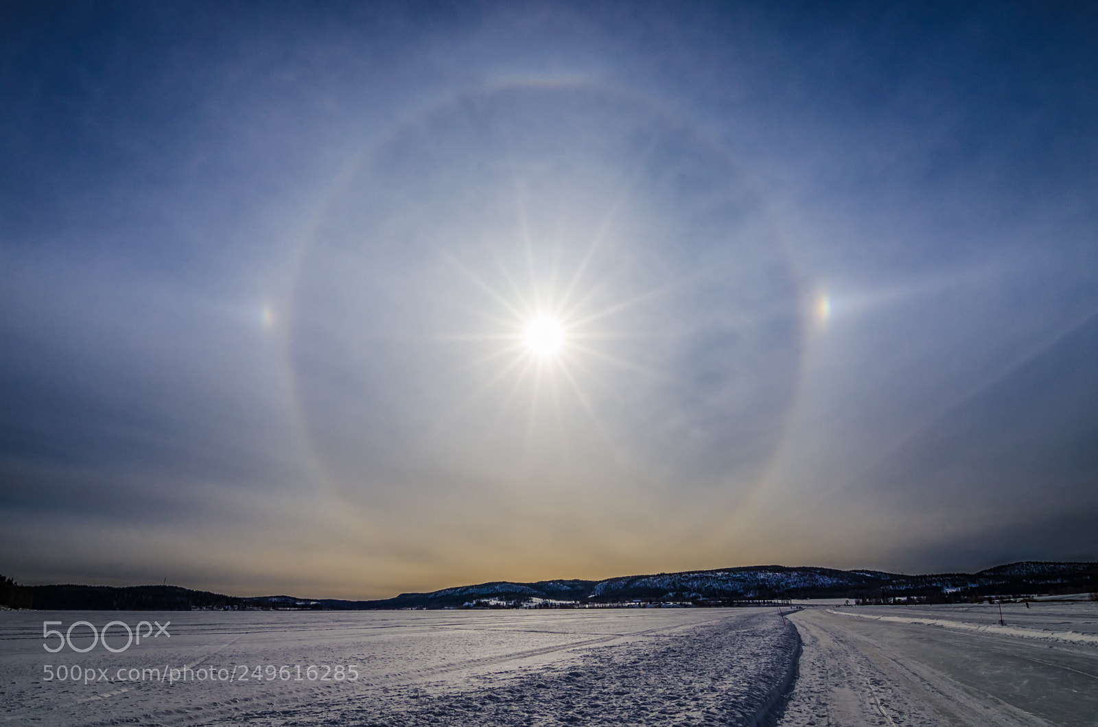 Nikon D7000 sample photo. Solar halo photography