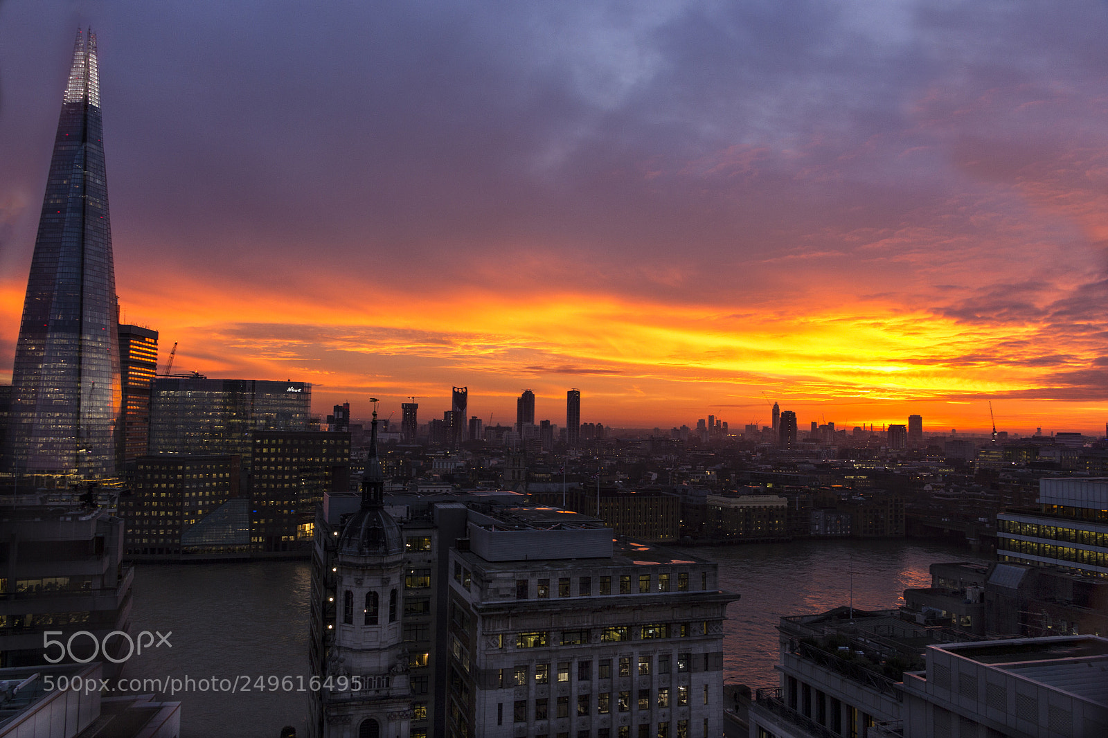 Canon EOS 700D (EOS Rebel T5i / EOS Kiss X7i) sample photo. The shard at sunset photography