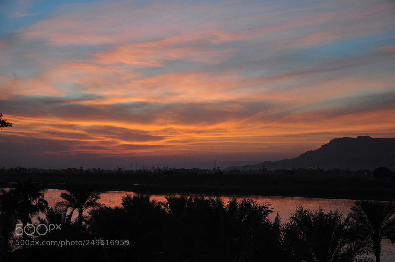Nikon D90 sample photo. Nile view from luxor photography