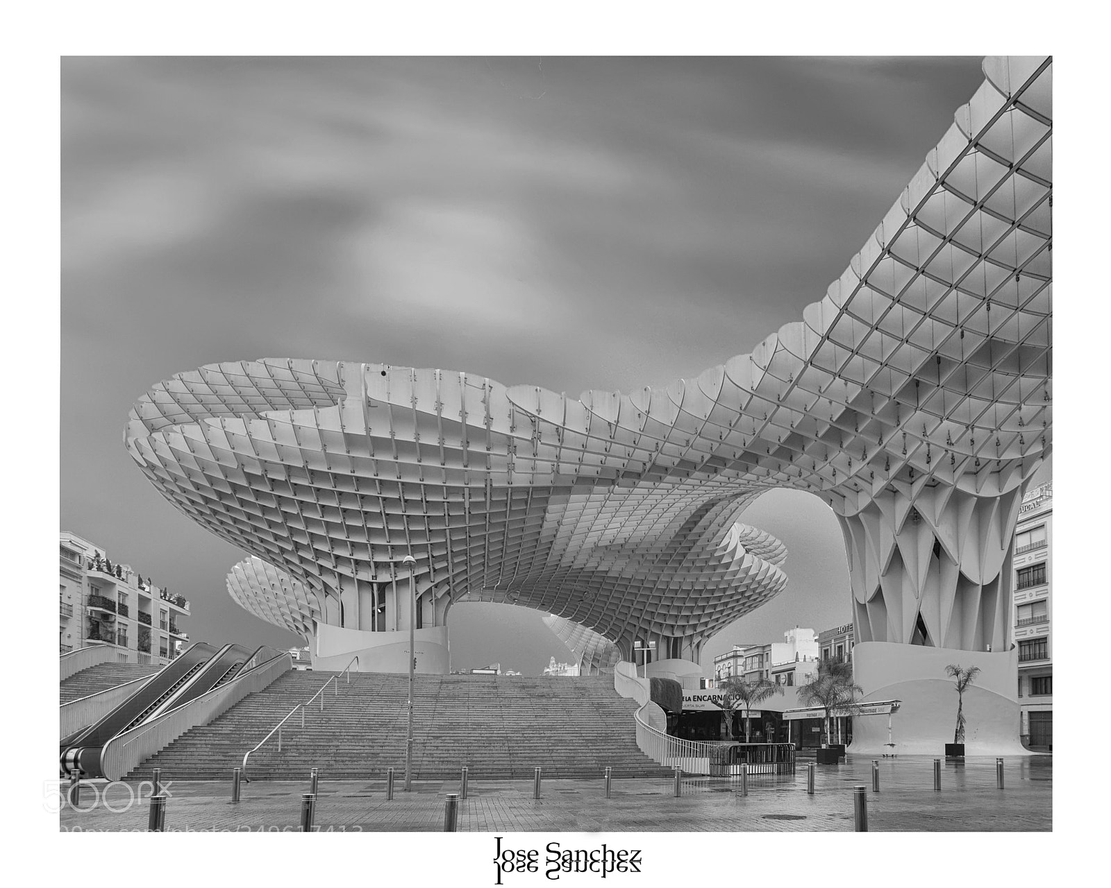 Nikon D700 sample photo. Metropol parasol. sevilla photography