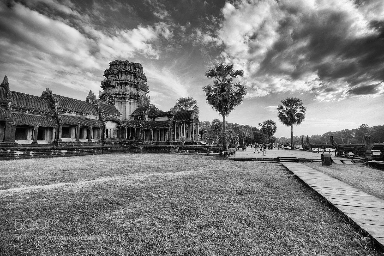 Nikon D7500 sample photo. Angkor wat (schwarz/weiß) photography