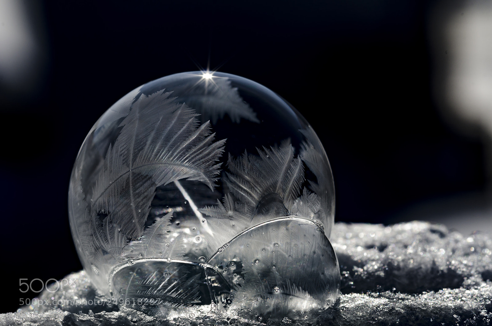 Nikon D7000 sample photo. Icebubble photography