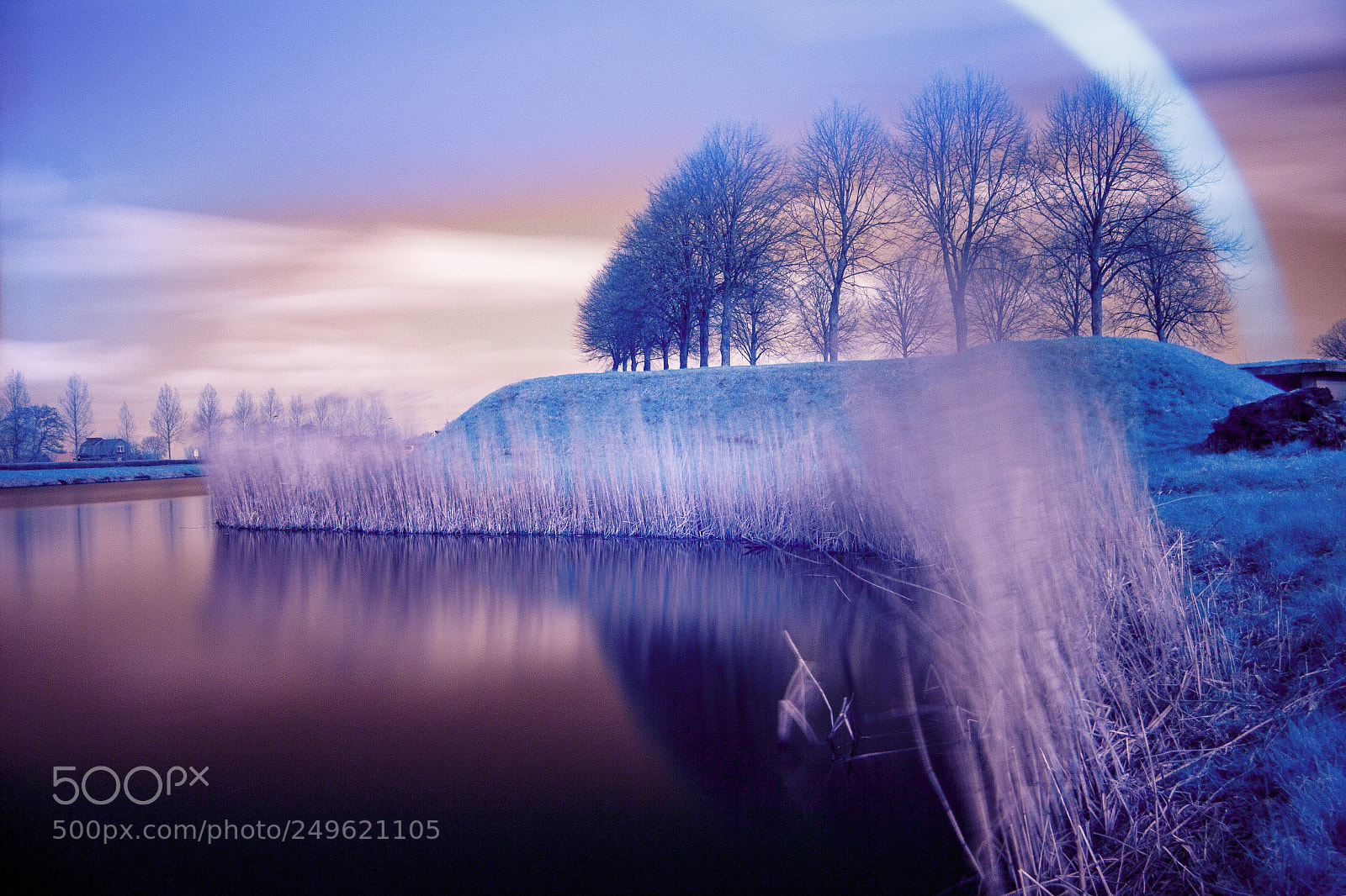 Canon EOS 700D (EOS Rebel T5i / EOS Kiss X7i) sample photo. Infrared lake photography