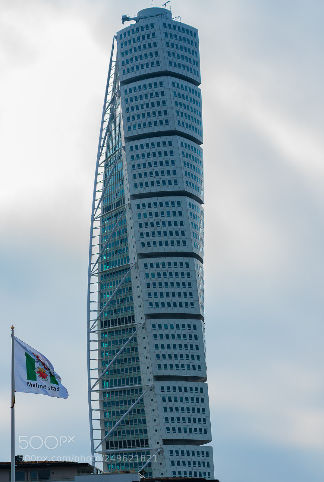 Sony a7R II sample photo. Malmö turning torso photography
