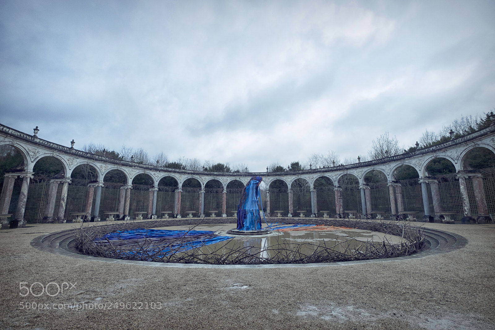Fujifilm X-T2 sample photo. Pond in palace garden photography