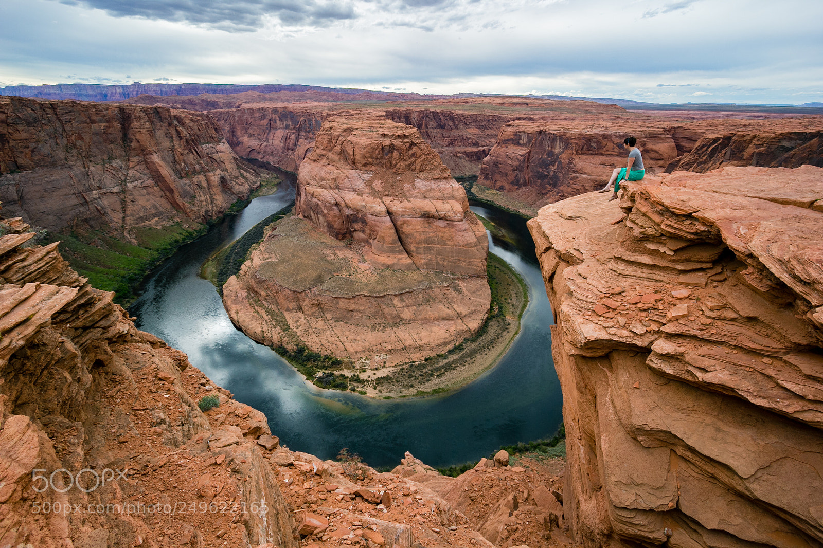 Canon EOS 60D sample photo. Views at horseshoe bend photography