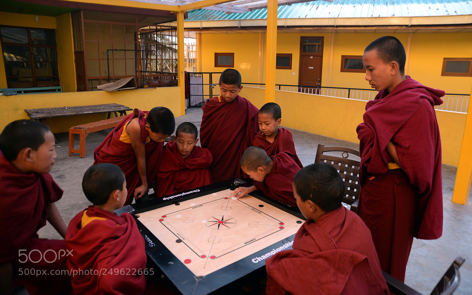 Nikon D610 sample photo. Tibetan monk children was photography