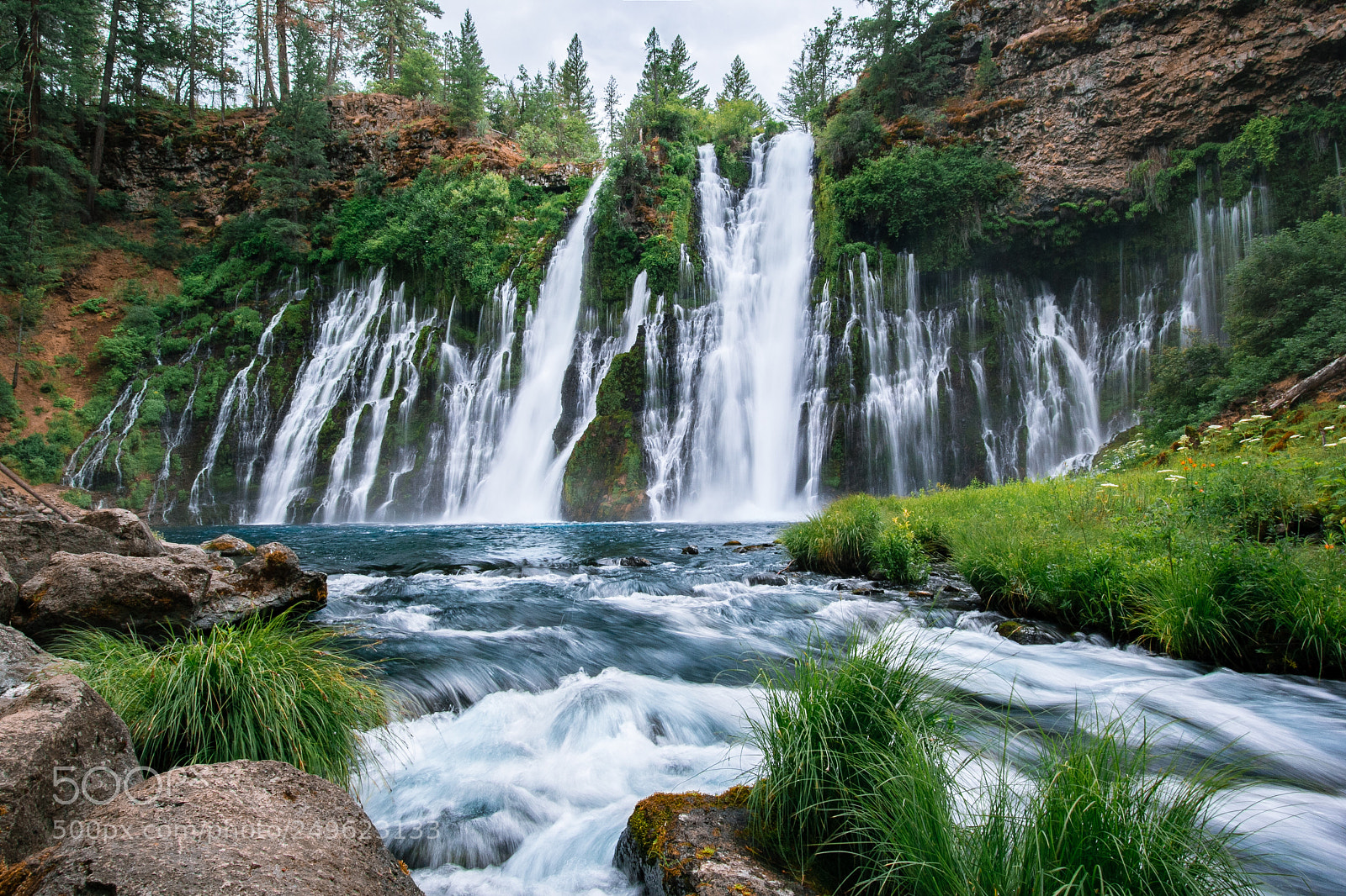 Canon EOS 60D sample photo. Mcarthur burney falls photography