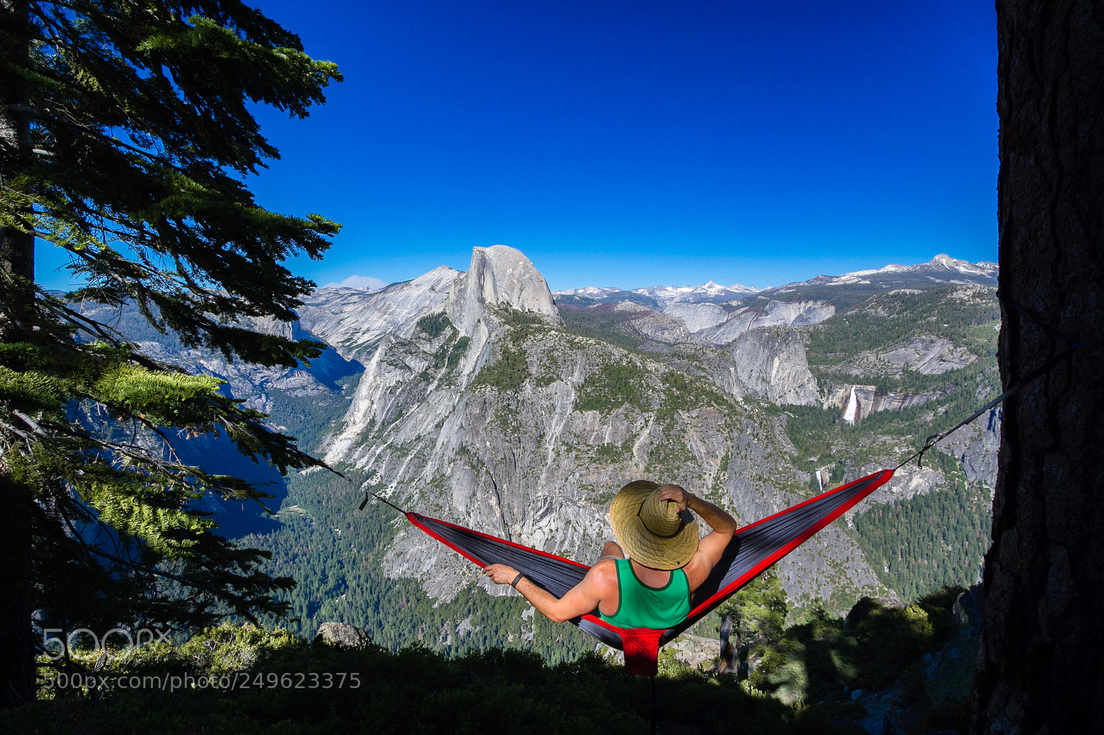 Canon EOS 60D sample photo. Hammock and half dome photography